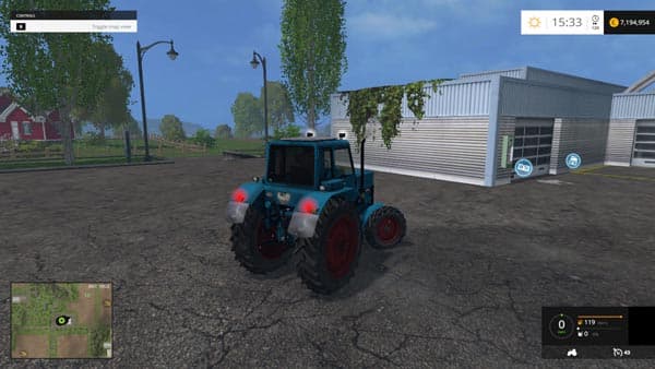 MTZ 82 Frontloader 2