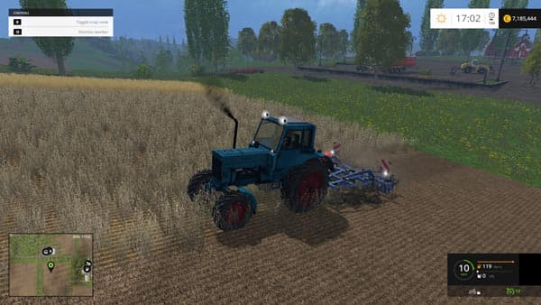 MTZ 82 Frontloader