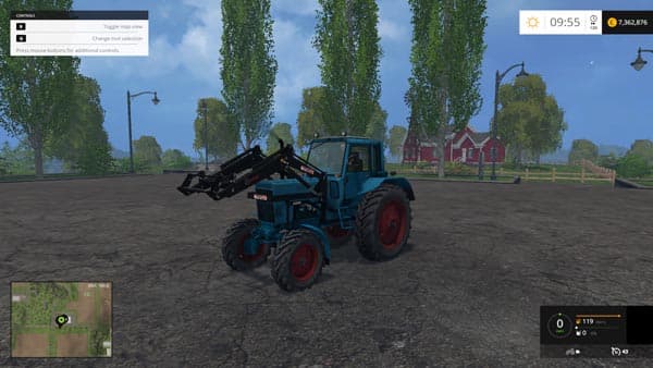 MTZ 82 frontloader [MP] 2