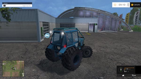 MTZ 82 + trailer 2