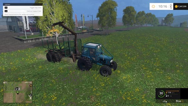 MTZ 82 + trailer
