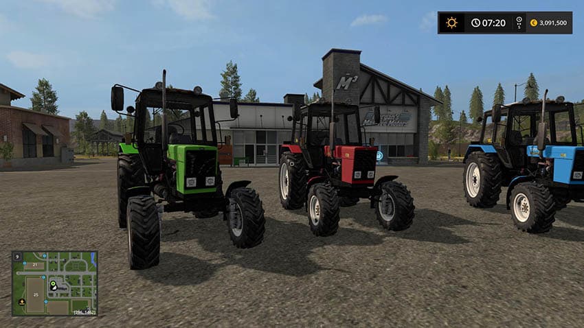 MTZ 82.1 Belarus Pack 2
