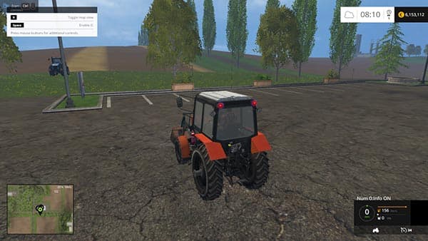 MTZ 82.1 Red PKU 2
