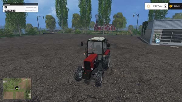 MTZ 82.1 Belarus Red 2