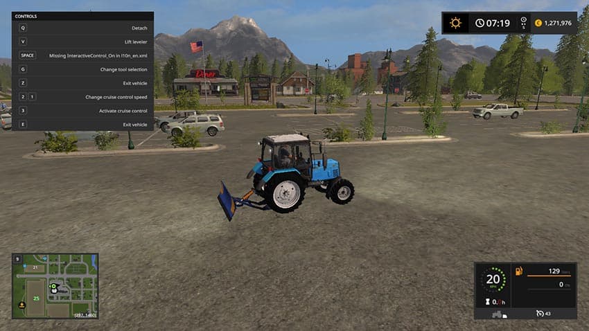 MTZ 892 + Otval