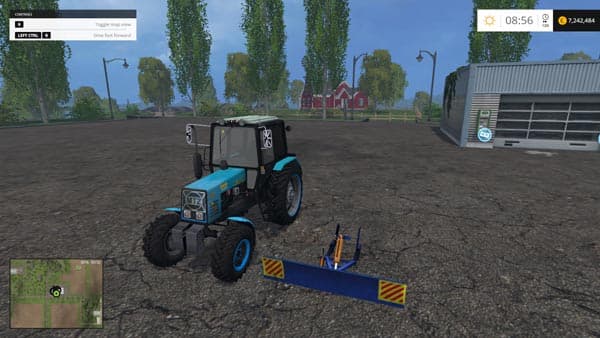 MTZ 952 WITH BLADE 3