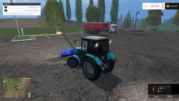 MTZ 952 WITH BLADE 2