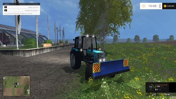 MTZ 952 WITH BLADE