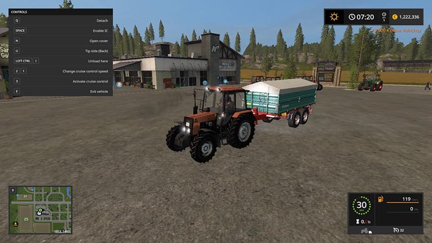 MTZ egyenes hidas pack