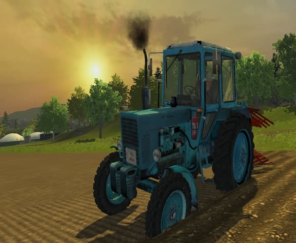 MTZ 80 Blue Ploughing Spec