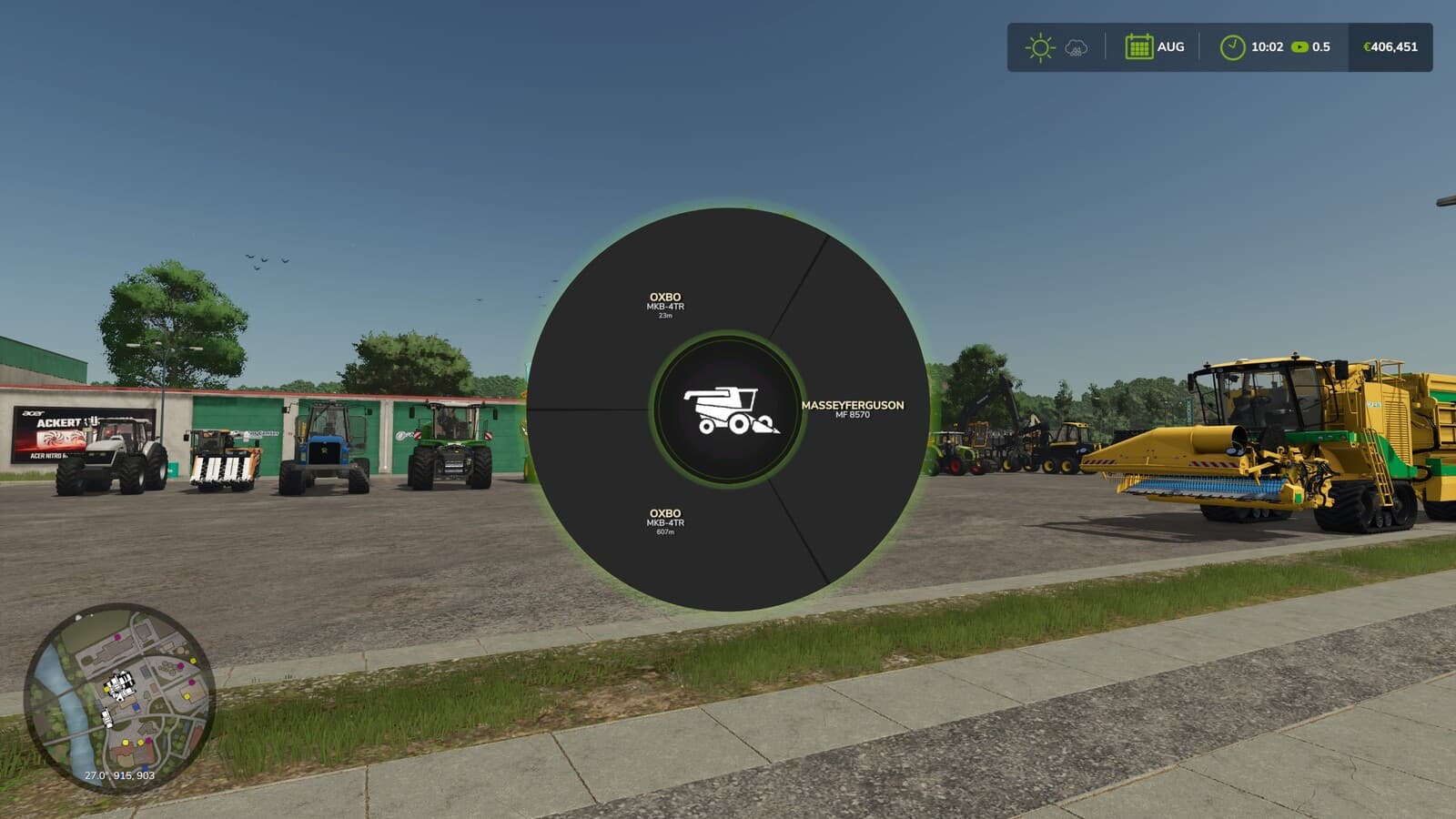 Machinery Pie Menu 3