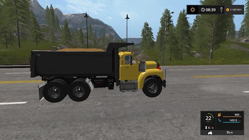 Mack B-61 tipper 3