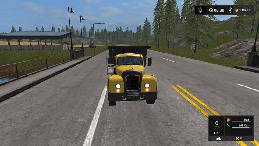 Mack B-61 tipper 2