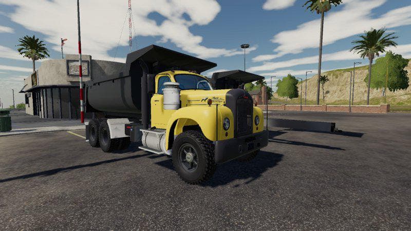 Mack B61 Dump and Trailer 5