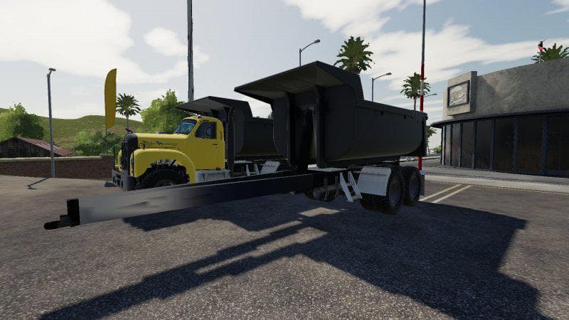 Mack B61 Dump and Trailer 3