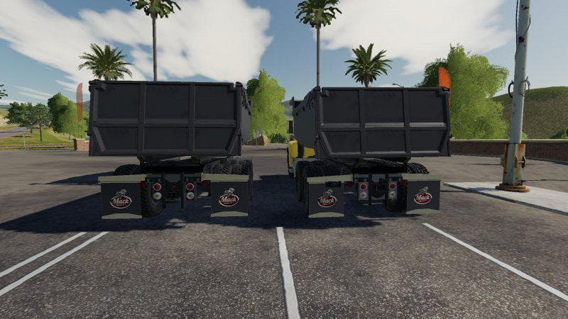 Mack B61 Dump and Trailer 2