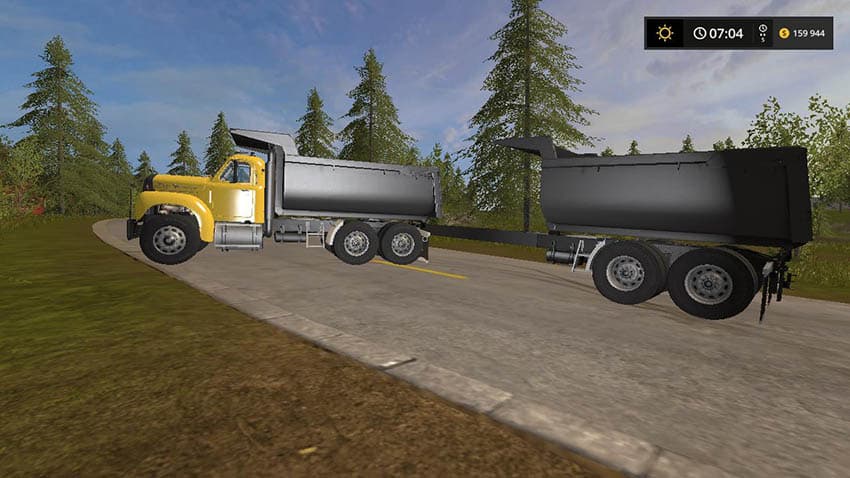 Mack Dump and Trailer PACK 3
