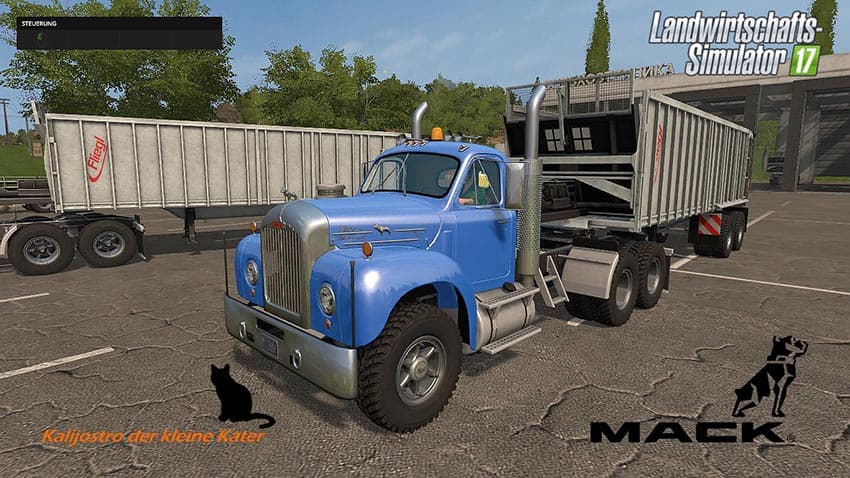 Mack Truck und Trailer Set 3