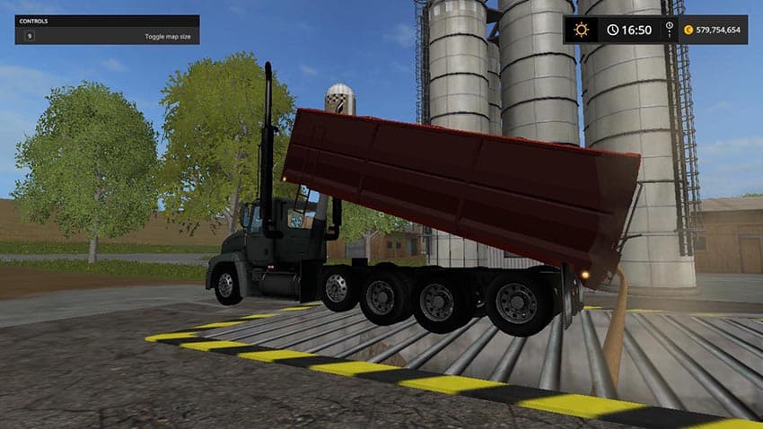 Mack Vision Grain truck