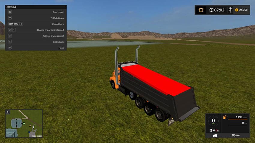 Mack vision dump truck 2
