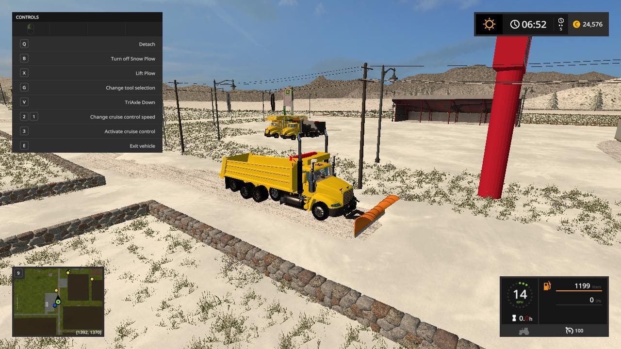 Mack vision plow truck 3