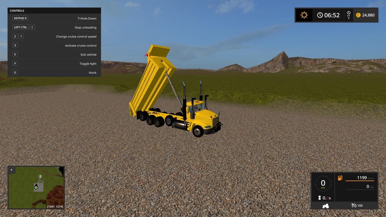 Mack vision plow truck 2