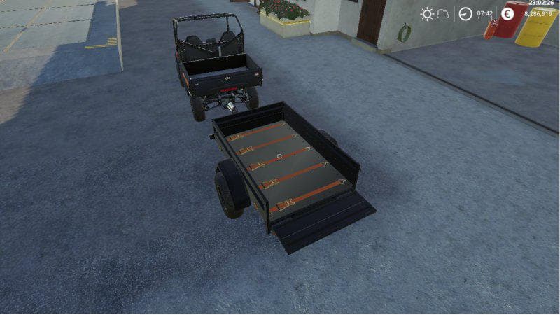 Mahindra trailer by LOWEL 2