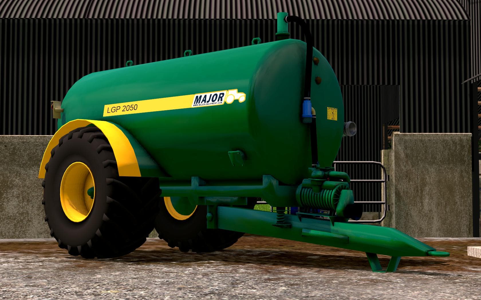 Major slurry tanker
