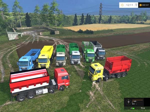 Man 8X8 Tipper Pack 3