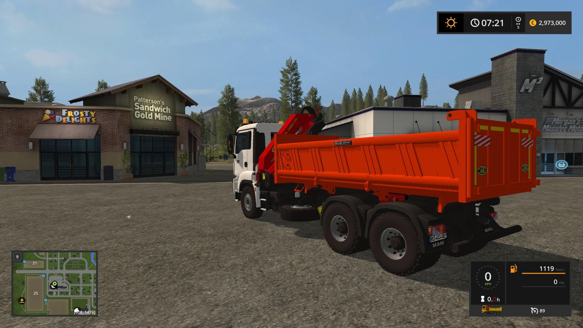 Man Crane Tipper (TPM Version) 2