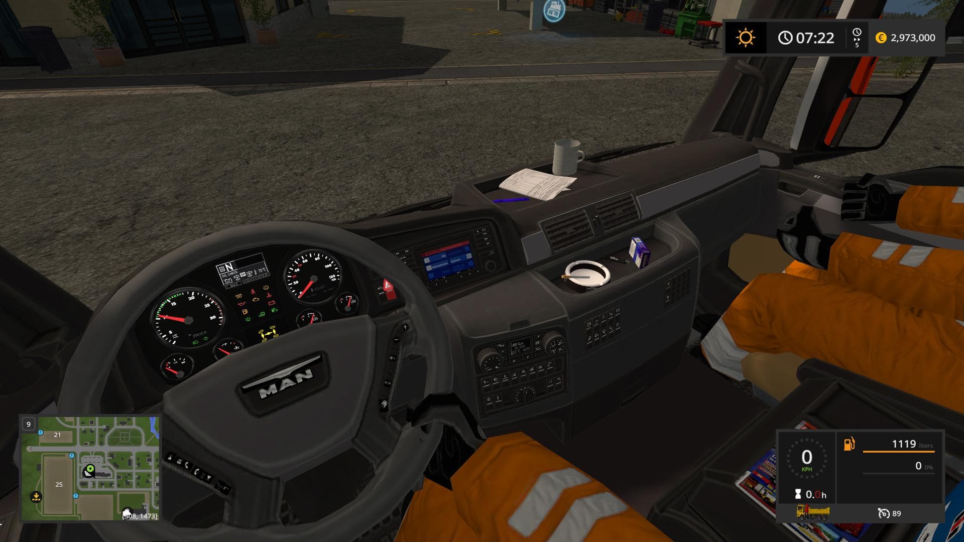 Man Crane Tipper (TPM Version)
