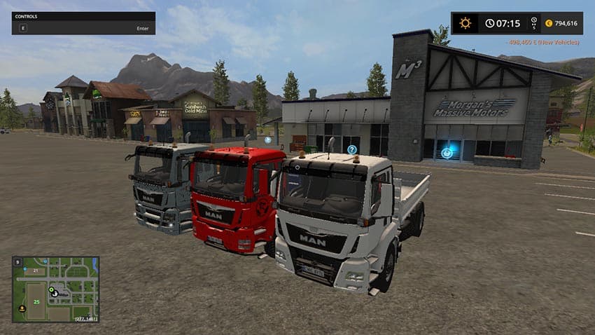 Man TGS Tipper Truck Pack 3