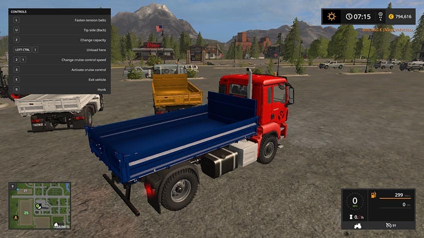Man TGS Tipper Truck Pack 2