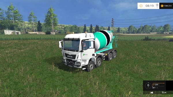 Man Tga 8X8 Concrete Mixer 3