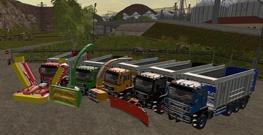 Man Tgs Fliegl Extension 2