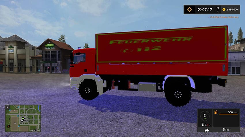 Man firefighter vehicle GW-L 2