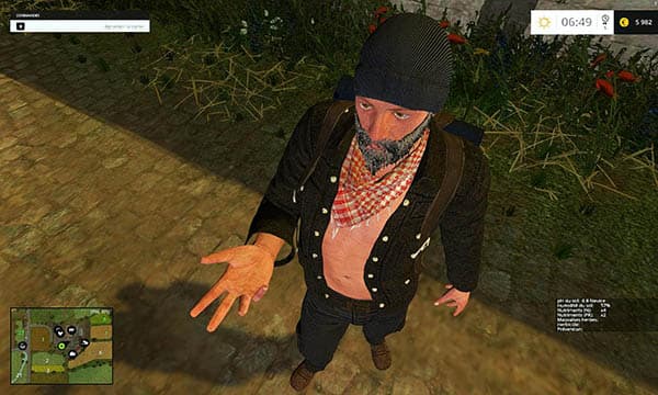Man placeable 002