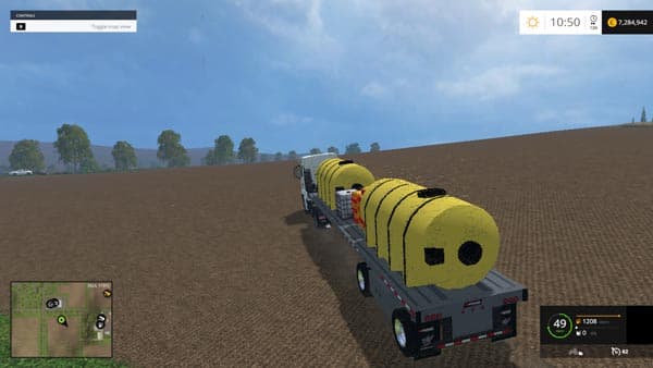 Manac Flatbed Fertilizer Trailer 2