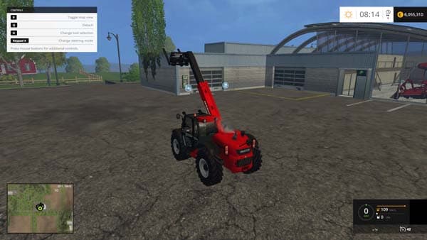 Manitou 845 and 629