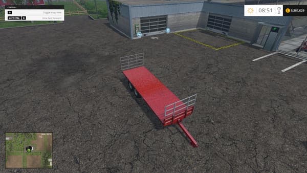 Marshall BC 25 Bale Trailer 2