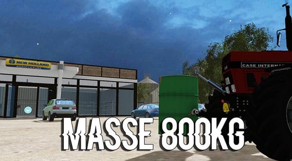 Masse 800kg [MP] 3