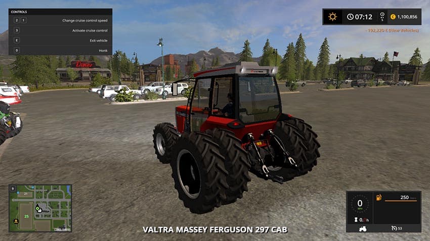 Massey Ferguson 297 Cab 2