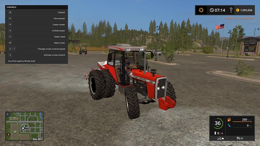 Massey Ferguson 297 Cab