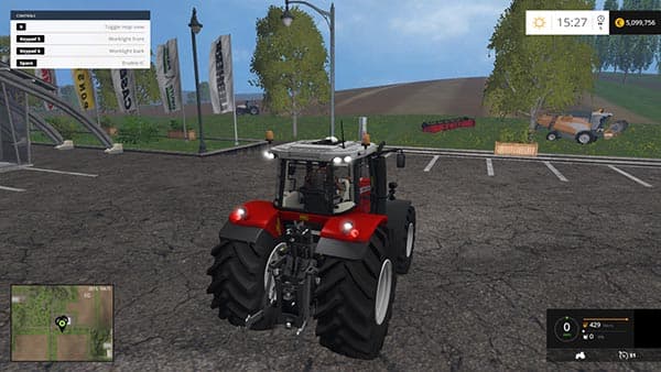 Massey Ferguson 7726 Washable 2