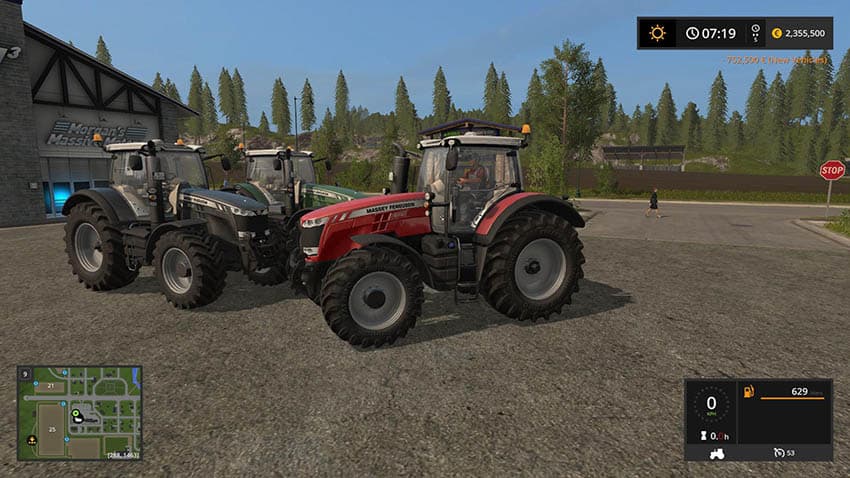 Massey Ferguson 8700er Reihe 3