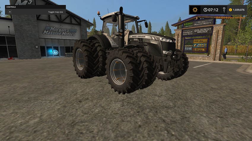 Massey Ferguson 8737 Black Edition 3