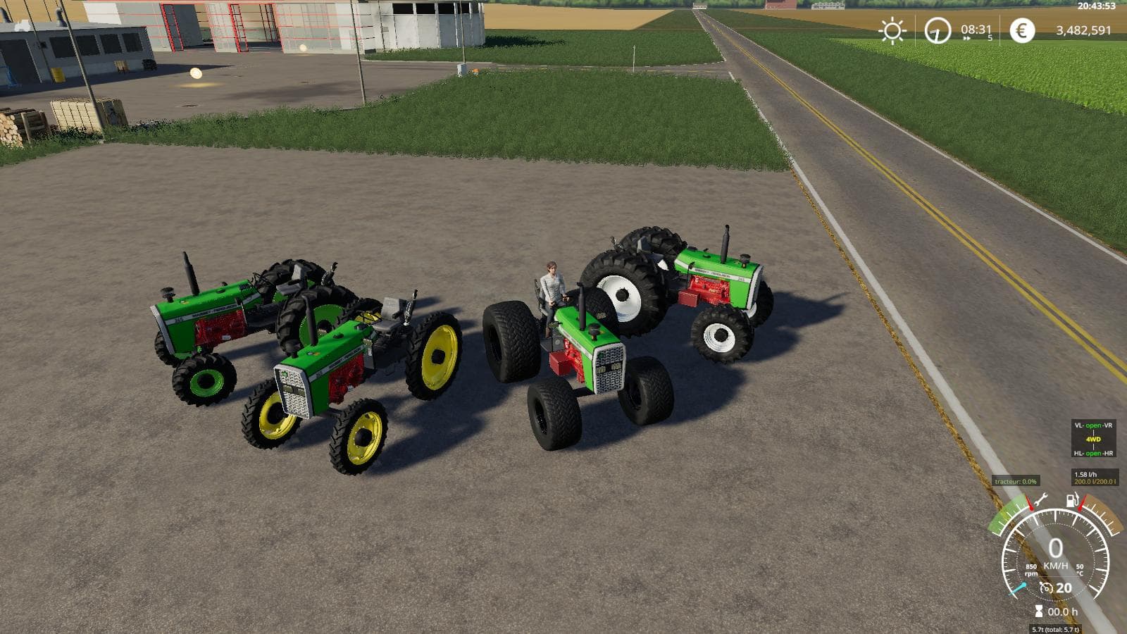 Massey Fergusson 275
