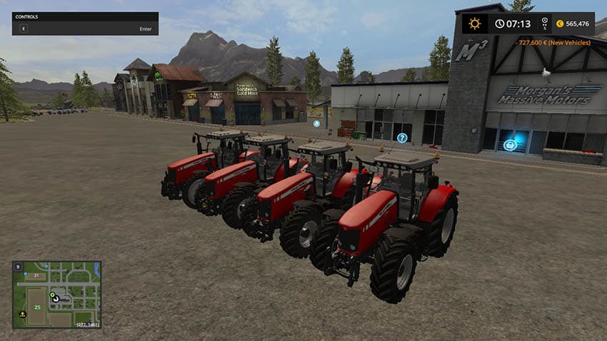 Massey Fergusson 7400 Series Pack 3