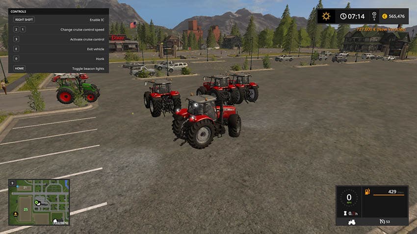 Massey Fergusson 7400 Series Pack 2