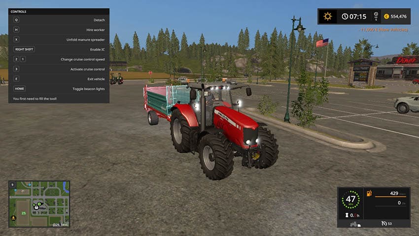 Massey Fergusson 7400 Series Pack